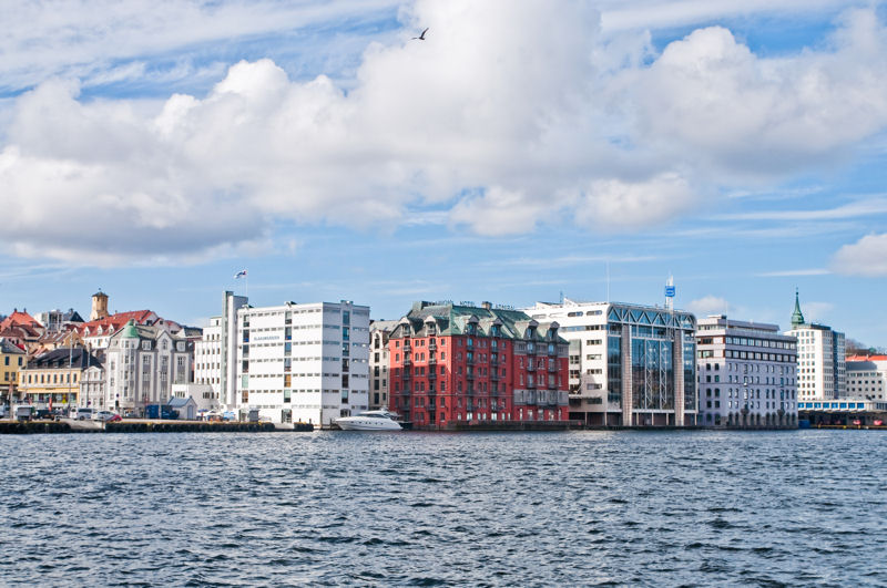 nowoczesna architektura w Bergen 