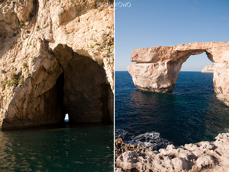 Azure Window na wyspie Gozo na Malcie