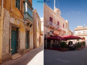 Uliczki na maltańskiej wyspie Gozo